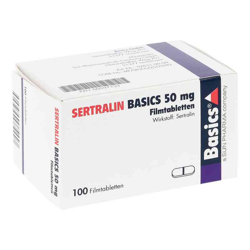 SERTRALIN BASICS 50mg 100 stk von Basics GmbH PZN 00597133