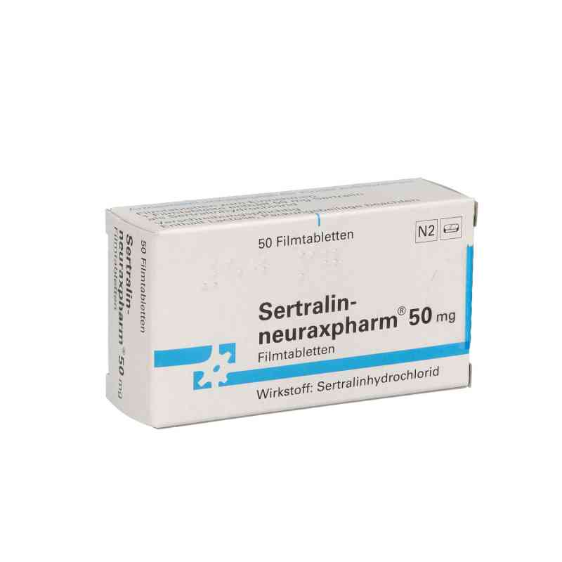 Sertralin-neuraxpharm 50mg 50 stk von neuraxpharm Arzneimittel GmbH PZN 01034840