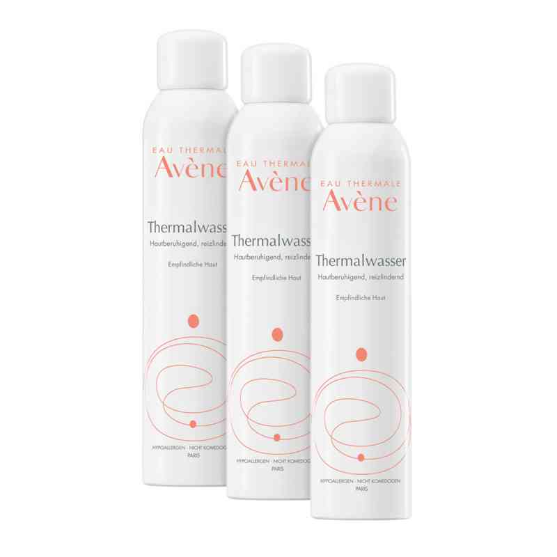 Set Avene Thermalwasser Spray 3 x 300 ml von PIERRE FABRE DERMO KOSMETIK GmbH PZN 08101044