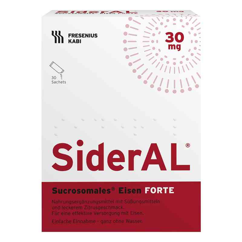 SiderAl Eisen Forte 30 mg Zitrus bei erhöhtem Eisenbedarf 30 stk von Fresenius Kabi Deutschland GmbH PZN 17543650