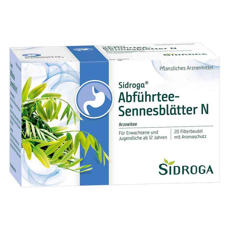 Sidroga Abführtee-Sennesblätter N Filterbeutel 20X1.0 g von Uriach Germany GmbH PZN 14256246