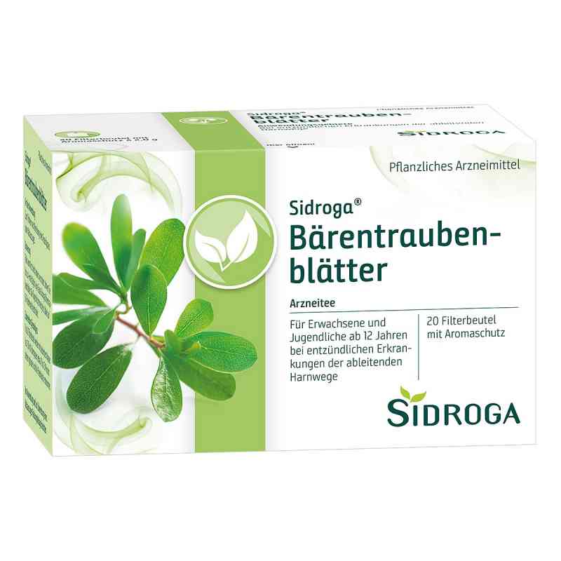 SIDROGA Bärentraubenblätter 20X2.0 g von Uriach Germany GmbH PZN 01884691