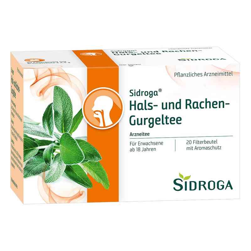Sidroga Hals- und Rachen-Gurgeltee  20X2.5 g von Uriach Germany GmbH PZN 08871214