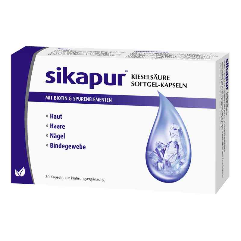Sikapur Kieselsäure Softgel Kapseln mit Biotin 30 stk von DERMAPHARM AG PZN 09923812