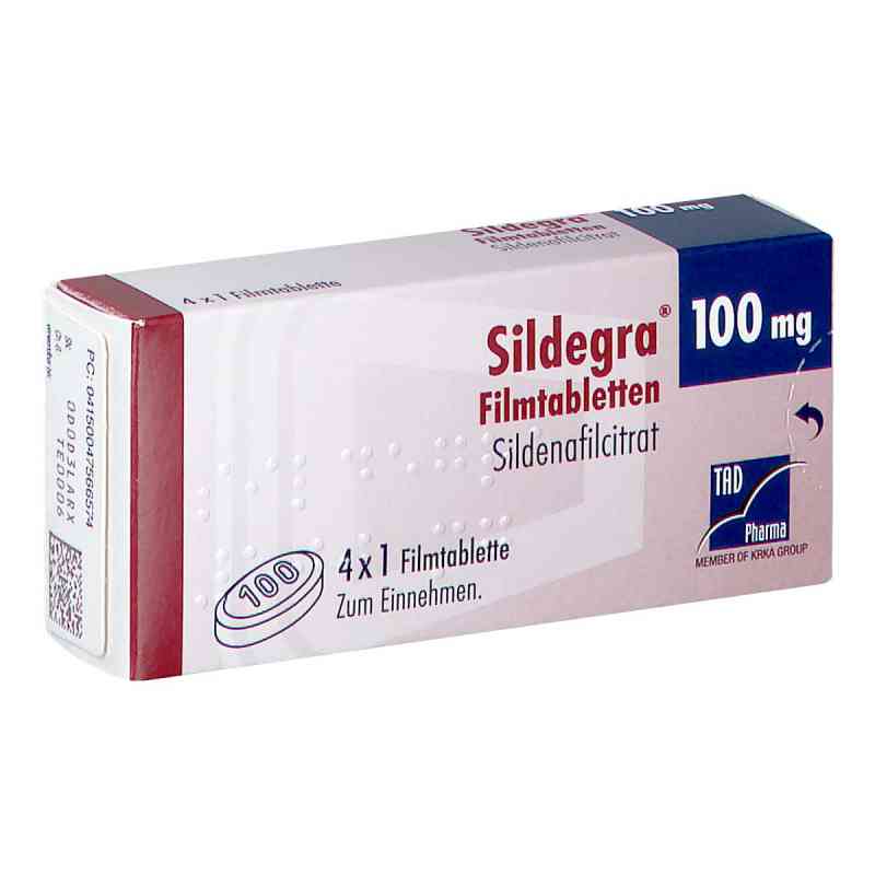 Sildegra 100mg 4 stk von TAD Pharma GmbH PZN 04756657