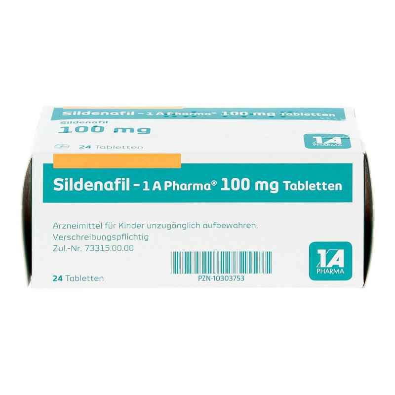 Sildenafil 100 mg 24 tabletten