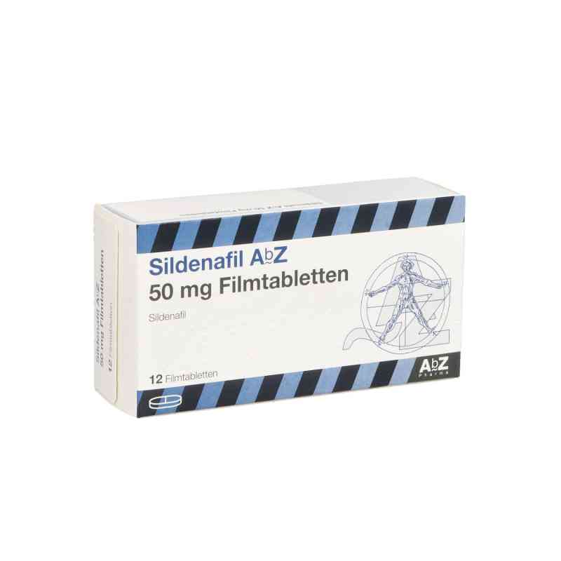 Sildenafil AbZ 50mg 12 stk von AbZ Pharma GmbH PZN 00234554