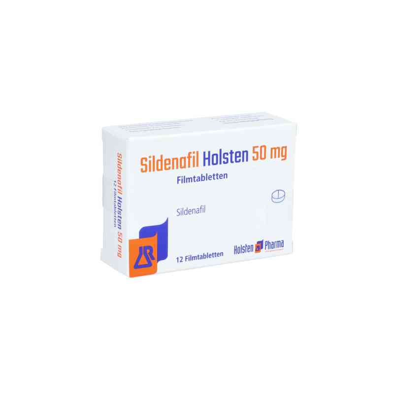 Sildenafil Holsten 50 mg Filmtabletten 12 stk von Holsten Pharma GmbH PZN 14265819