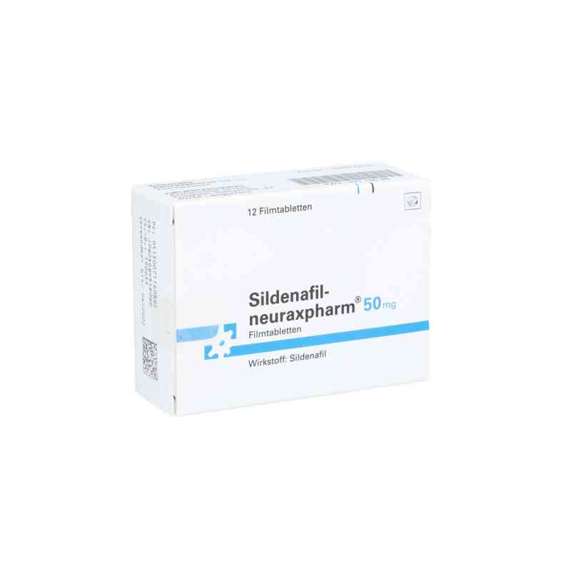 Sildenafil-neuraxpharm 50 mg Filmtabletten 12 stk von neuraxpharm Arzneimittel GmbH PZN 07116088