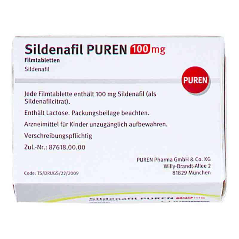 Sildenafil 100mg billig