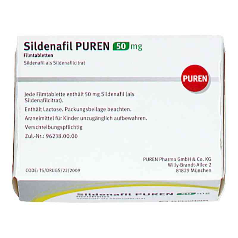 Sildenafil 2 mal 50 mg