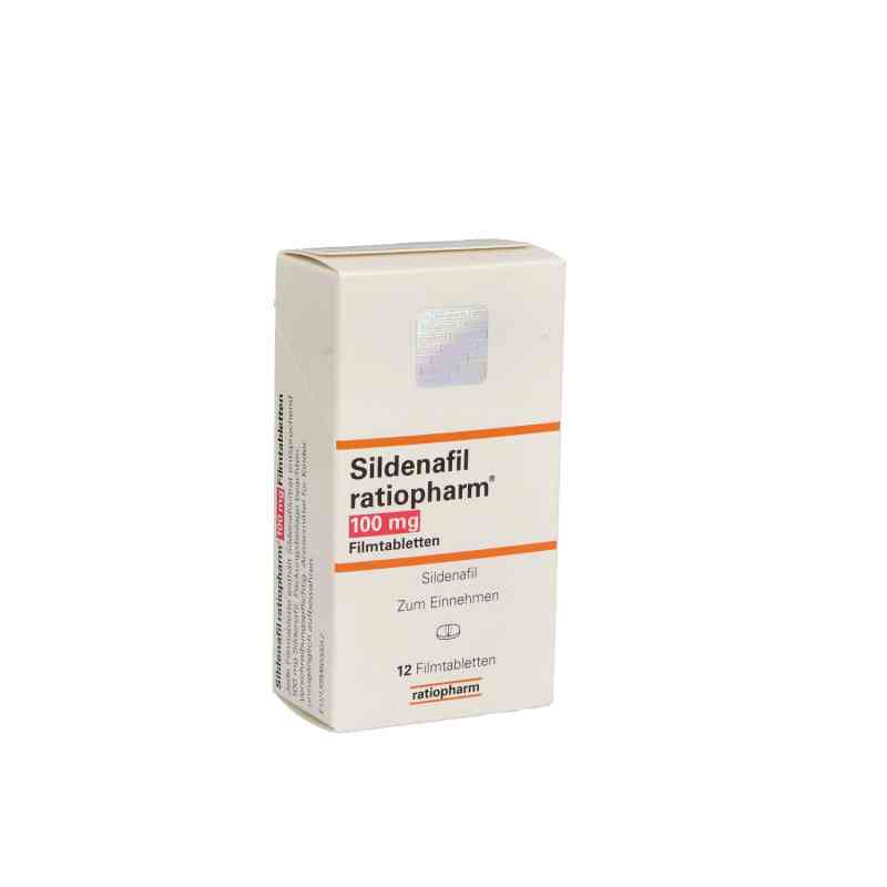 Sildenafil ratiopharm 100mg 12 stk von ratiopharm GmbH PZN 00142728