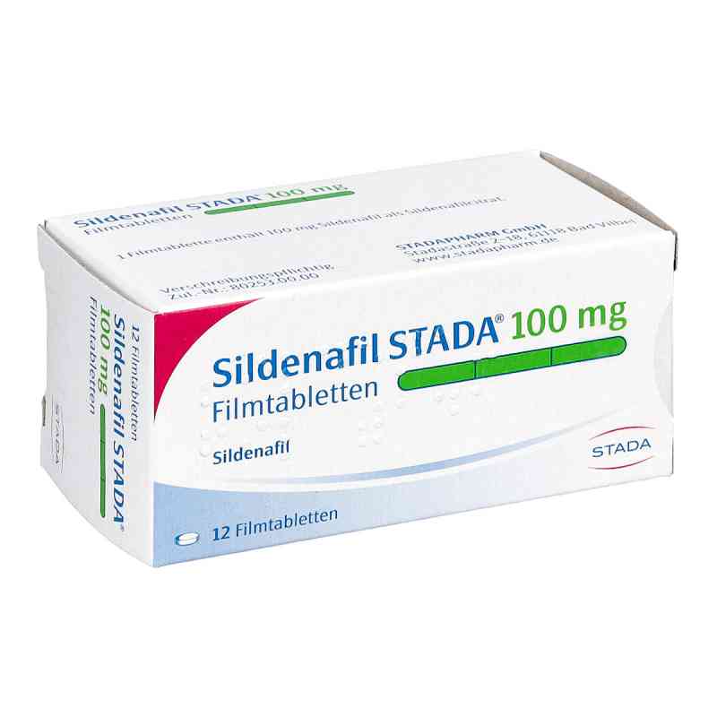 Sildenafil STADA 100mg 12 stk von STADAPHARM GmbH PZN 01795993