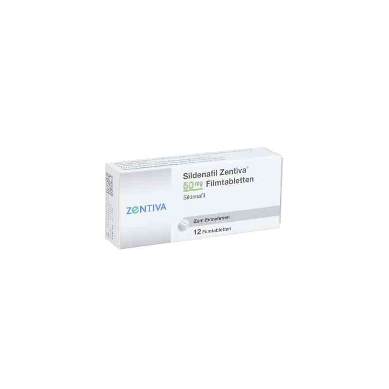 Sildenafil Zentiva 50mg 12 stk von Zentiva Pharma GmbH PZN 04932700