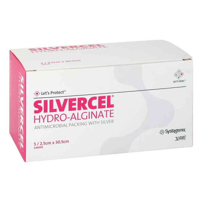 Silvercel Hydroalginat Tamponade 2,5x30,5cm 5 stk von 3M Medica Zwnl.d.3M Deutschl.Gmb PZN 00033123