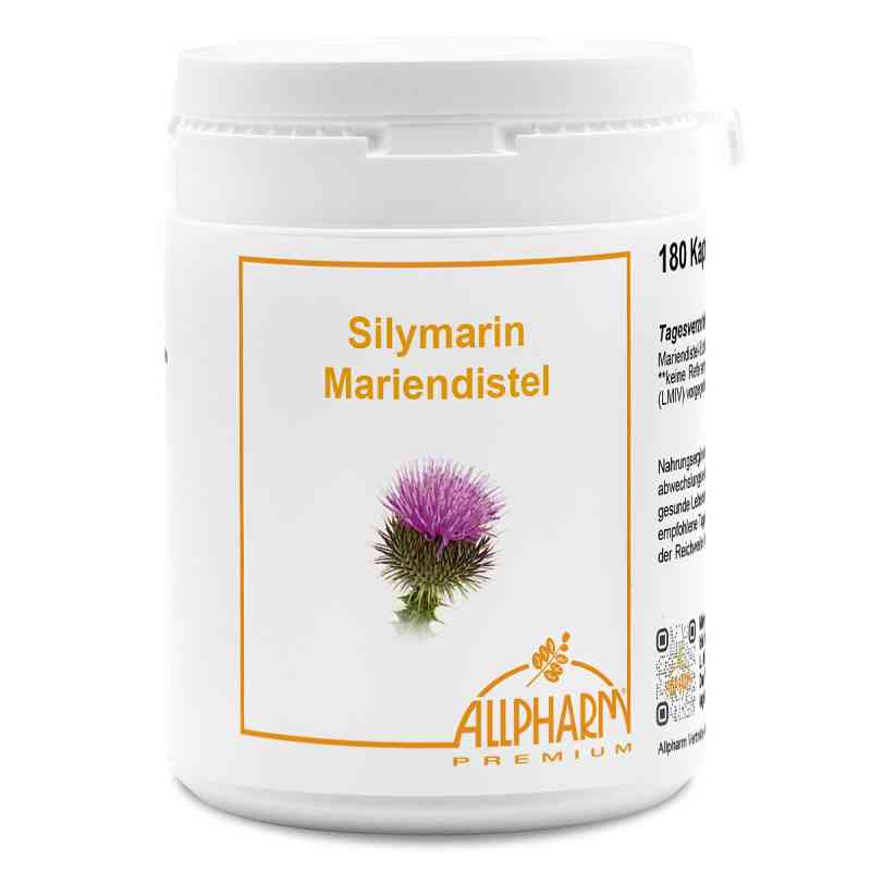 Silymarin 80% Mariendistel Allpharm Premium Kapsel (n)  180 stk von ALLPHARM Vertriebs GmbH PZN 19658624
