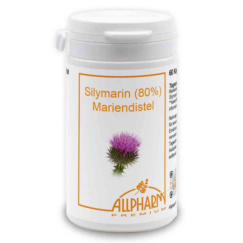 Silymarin 80% Mariendistel Allpharm Premium Kapsel (n)  60 stk von ALLPHARM Vertriebs GmbH PZN 19658570