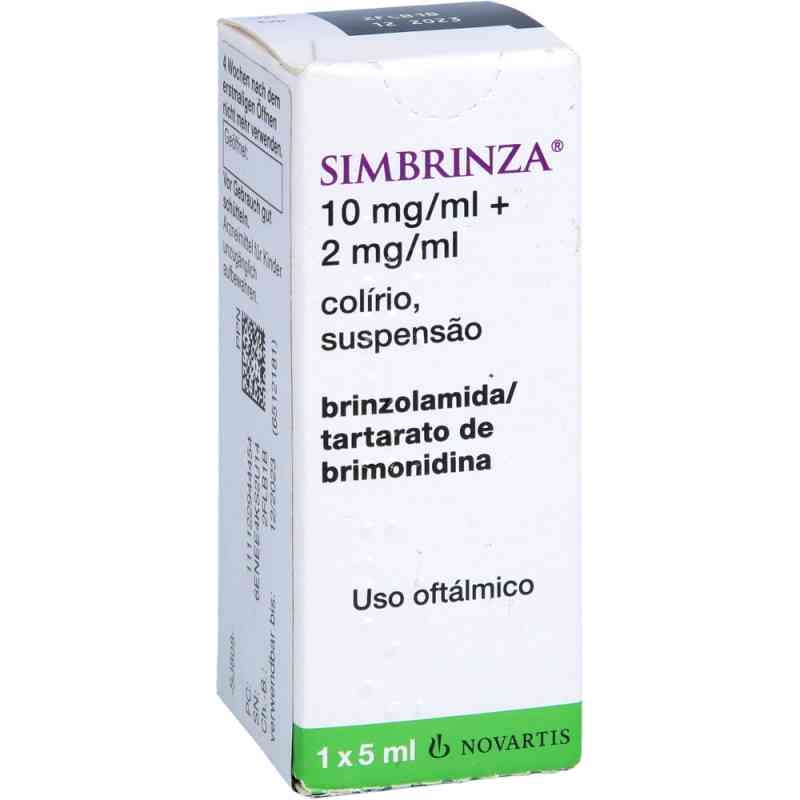 Simbrinza Color Simbrinza 10 mg/ml + 2 mg/ml Augentropfensusp. 5 ml