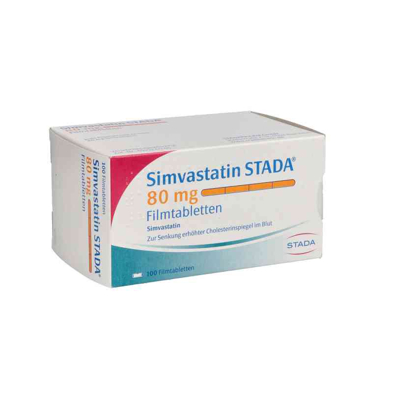 Simvastatin STADA 80mg 100 stk von STADAPHARM GmbH PZN 04984849