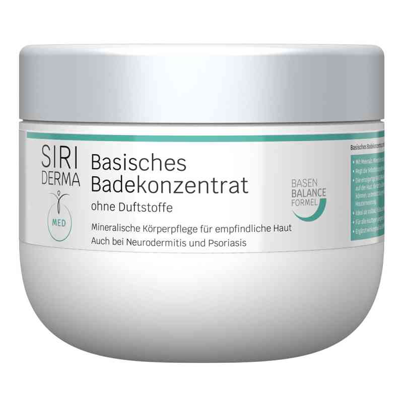 Siriderma basisches Badekonzentrat 500 g von Sirius GmbH PZN 16674491