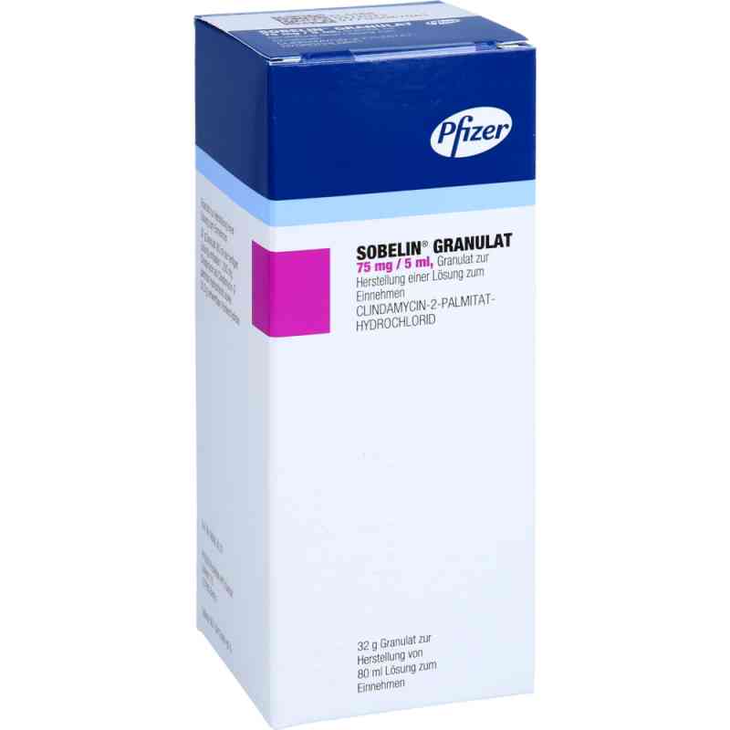 Sobelin Granulat 75mg/5ml 80 ml von Pfizer Pharma GmbH PZN 05556423
