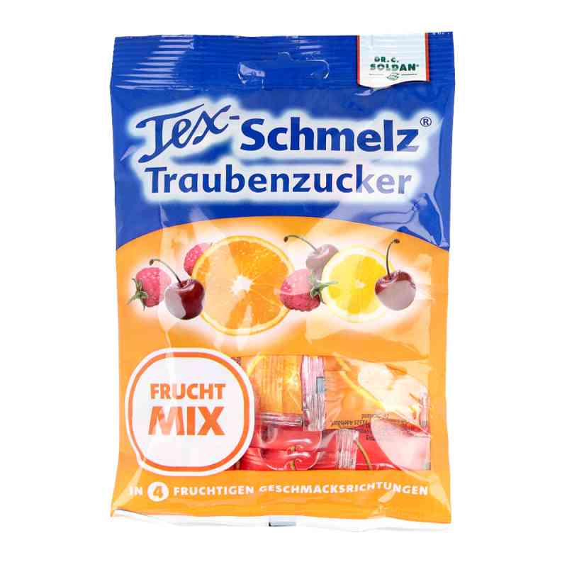 Soldan Tex Schmelz Traubenzucker Frucht-mix 75 g von Dr. C. SOLDAN GmbH PZN 14320642