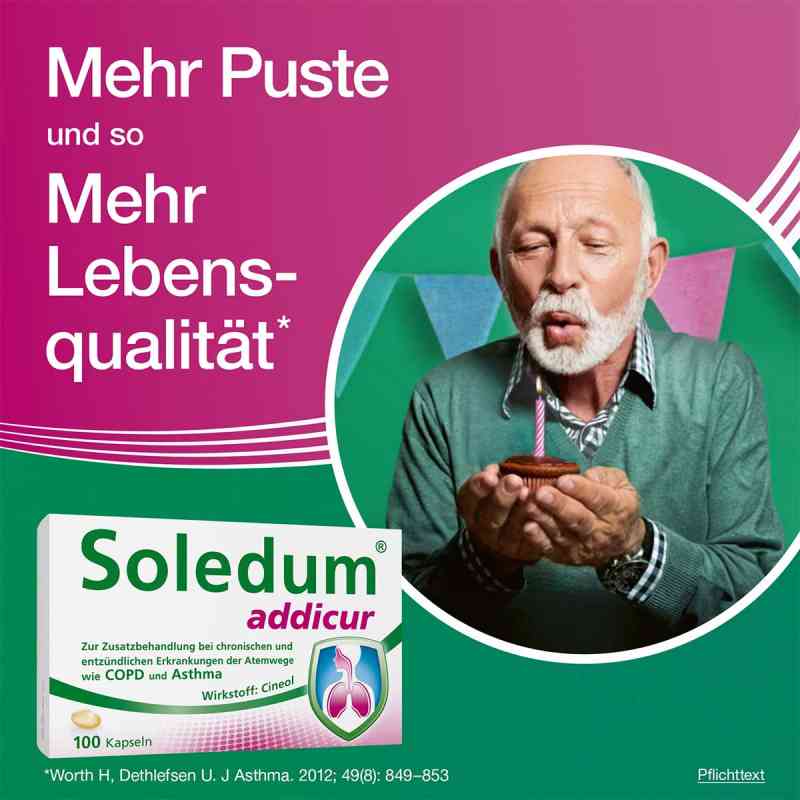 Soledum Addicur 200 Mg Magensaftresistent Weichkapseln 100 St - Meine