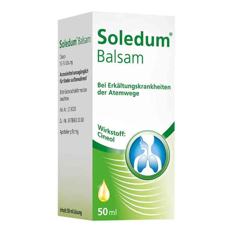 Soledum Balsam 15% Lösung 50 ml von MCM KLOSTERFRAU Vertr. GmbH PZN 03407015