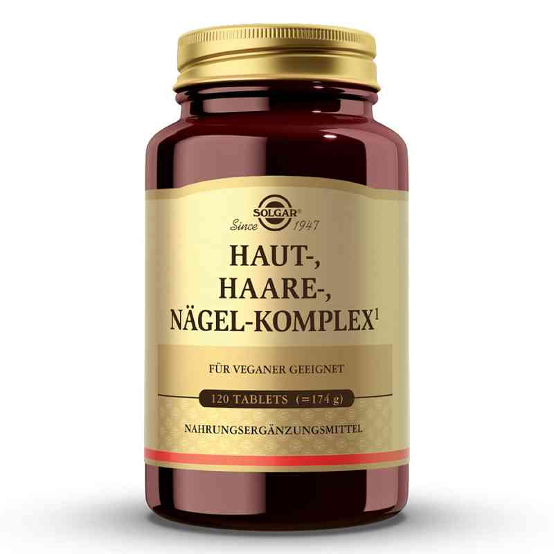 Solgar Haut Haare Nägel Komplex Tabletten 120 stk von pro medico Handels GmbH PZN 18814619
