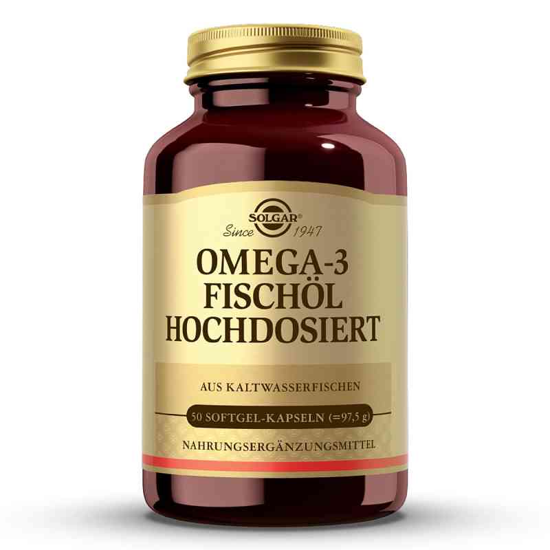 Solgar Omega-3 Fischöl Hochdosiert Kapseln 50 stk von pro medico Handels GmbH PZN 18814648
