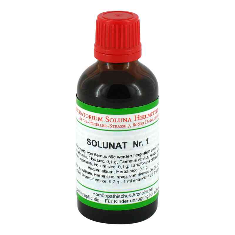 Solunat Nummer 1 Tropfen 50 ml von Laboratorium Soluna Heilmittel GmbH PZN 02937337