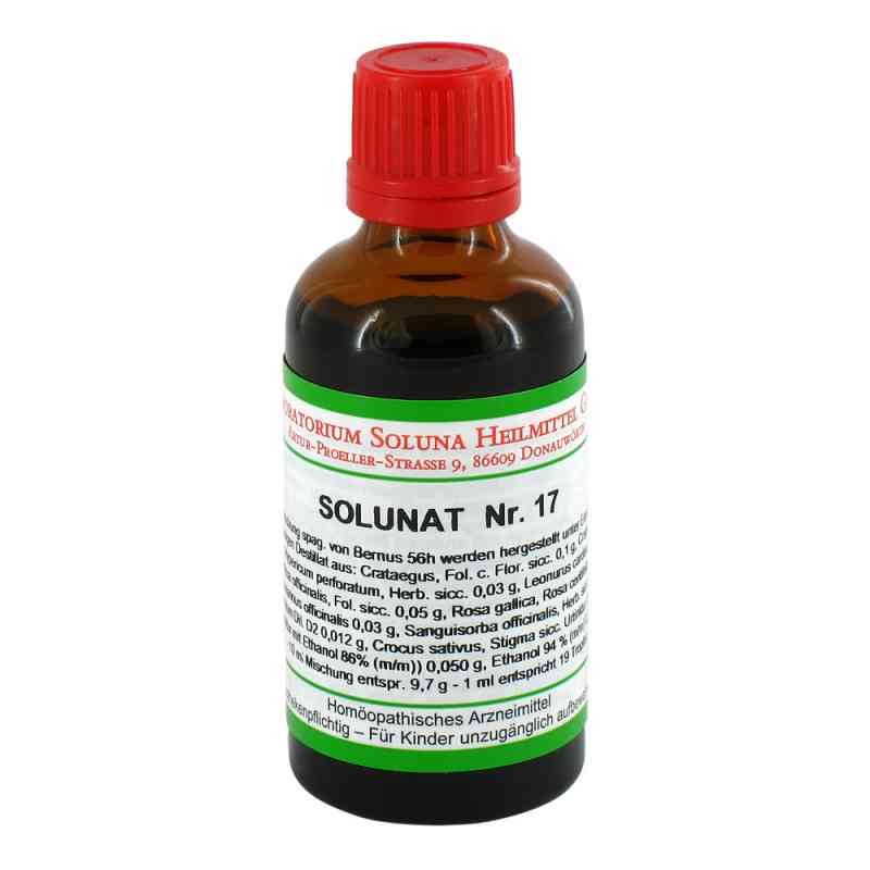 Solunat Nummer 17 Tropfen 50 ml von Laboratorium Soluna Heilmittel GmbH PZN 02941505
