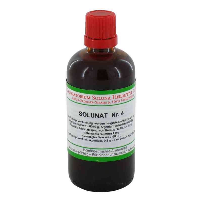 Solunat Nummer 4 Tropfen 100 ml von Laboratorium Soluna Heilmittel GmbH PZN 02938555