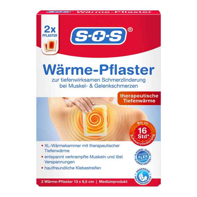 Sos Wärme-pflaster 2 stk von DISTRICON GmbH PZN 09684141