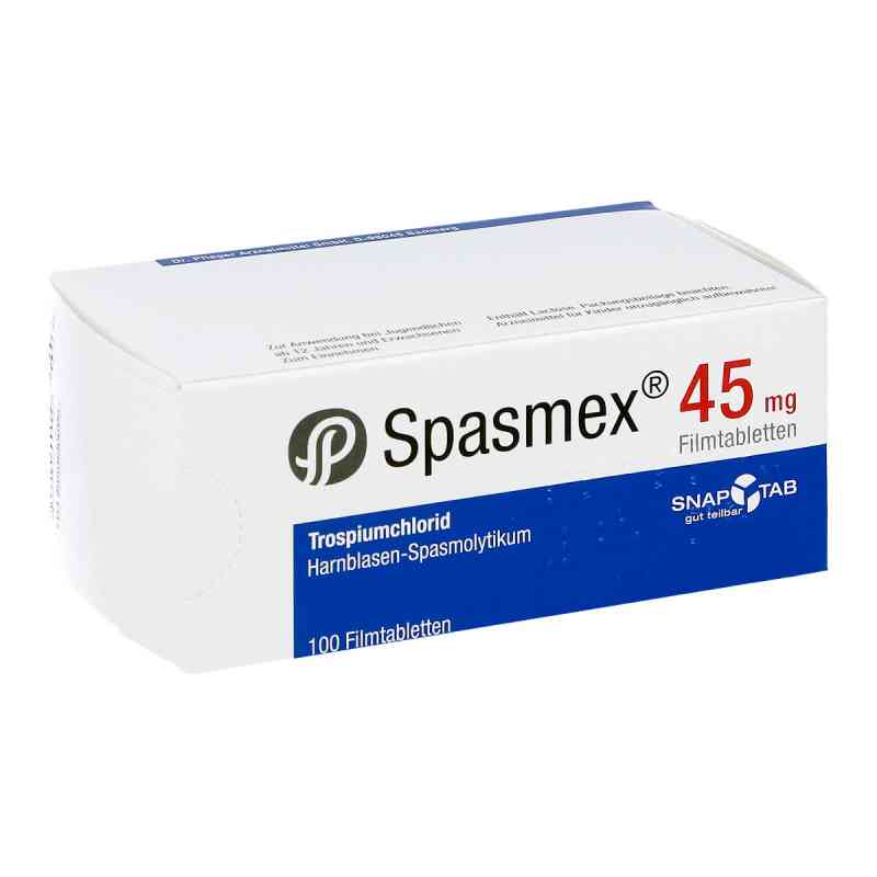 Spasmex 45 mg Filmtabletten 100 stk von Dr. Pfleger Arzneimittel GmbH PZN 10088941