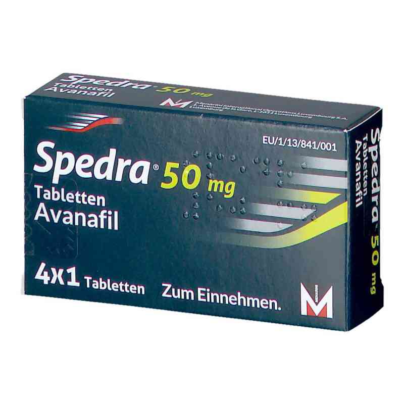 Spedra 50 mg Tabletten 4 stk von BERLIN-CHEMIE AG PZN 10130494