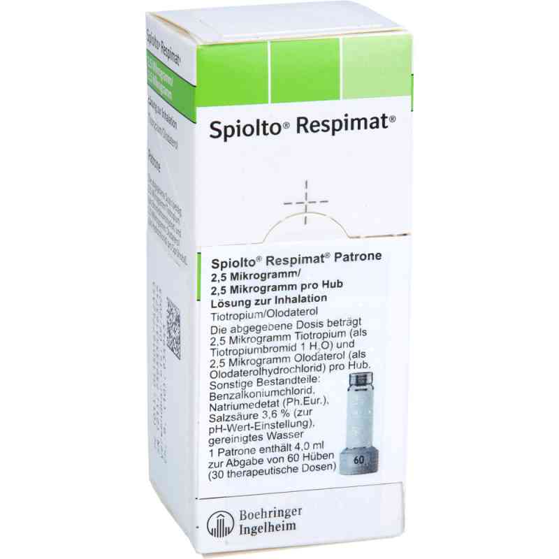 Spiolto Respimat 2,5 Μg/2,5 Μg Hub Wiederv.nachf. 1X4.0 ml von Abacus Medicine A/S PZN 16774235