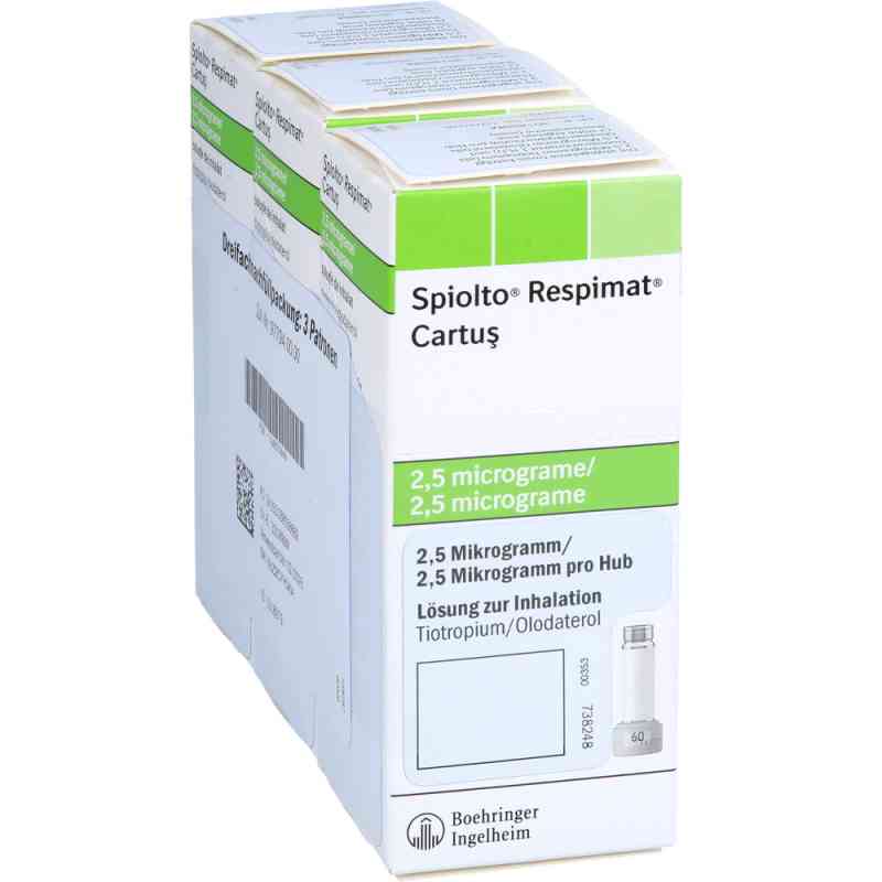 Spiolto Respimat 2,5 [my]g/2,5 [my]g Hub wiederv.N 3X4.0 ml von EMRA-MED Arzneimittel GmbH PZN 16855666
