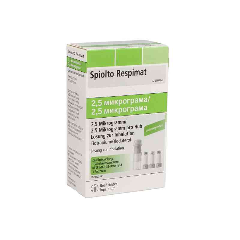 Spiolto Respimat 2,5 [my]g/2,5 [my]g Hub wiederver 3X4.0 ml von EurimPharm Arzneimittel GmbH PZN 15996755