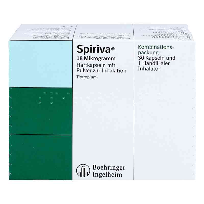 Spiriva 18 Mikrogramm 30 stk von Boehringer Ingelheim Pharma GmbH & Co.KG PZN 02286532