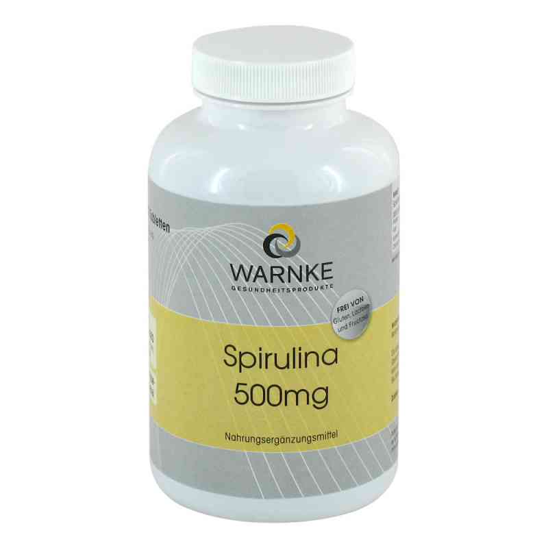 Spirulina 500 Tabletten 500 stk von Warnke Vitalstoffe GmbH PZN 04011727