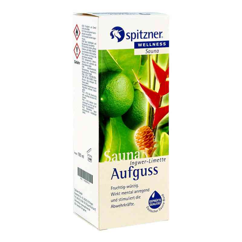Spitzner Saunaaufguss Ingwer Limette Wellness 190 ml von W. Spitzner Arzneimittelfabrik GmbH PZN 01833512