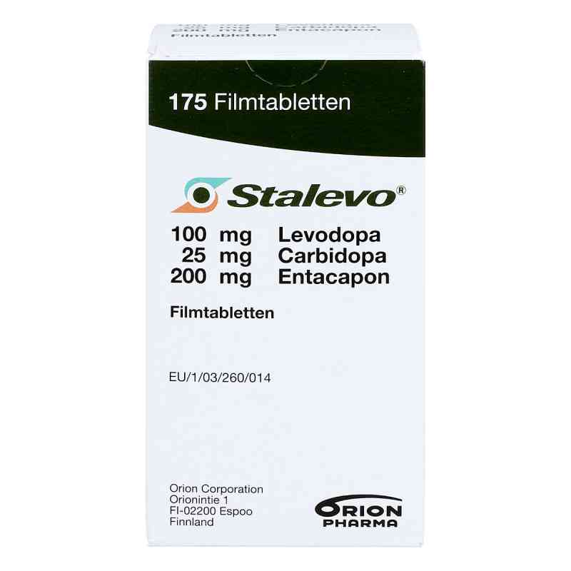 Stalevo 100 mg/25 mg/200 mg Filmtabletten 175 stk von Orion Pharma GmbH Marketing PZN 04866995