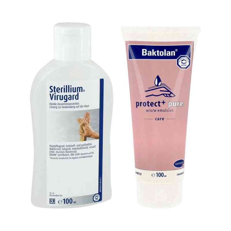 Sterillium Virugard Lösung & Baktolan protect+ pure 1 Pck von PAUL HARTMANN AG PZN 08103113