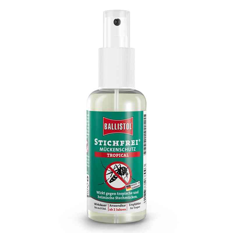 Stichfrei Mückenschutz Tropical Pumpspray 100 ml von Hager Pharma GmbH PZN 19685880