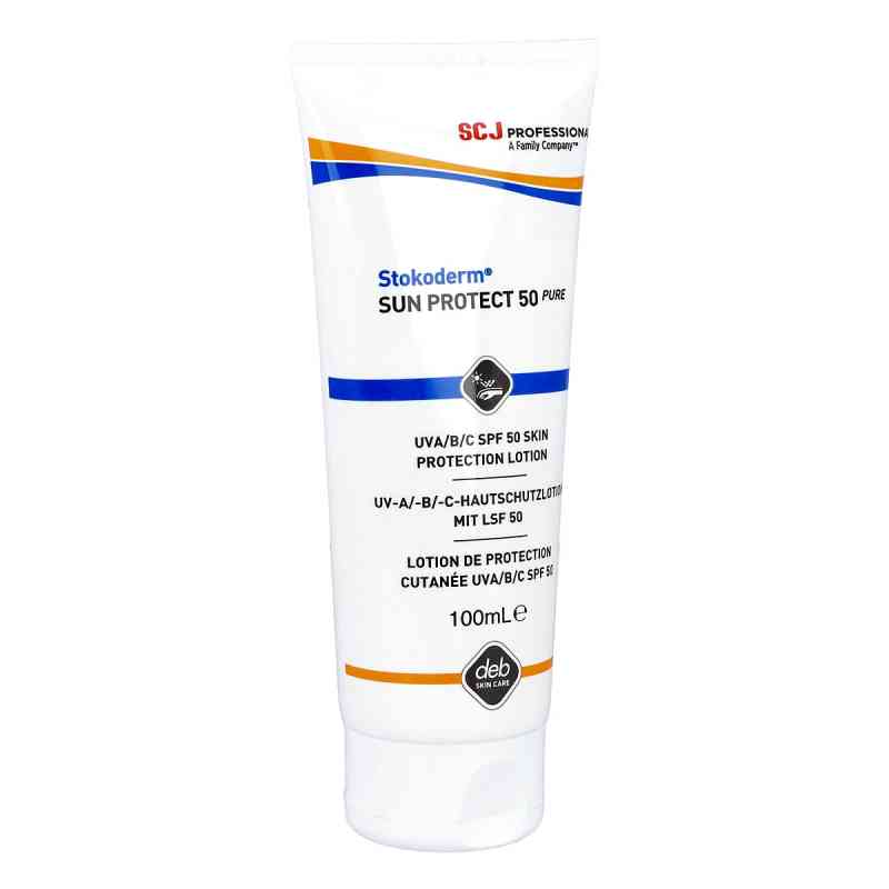 Stokoderm Sun Protect 50 Pure Creme 100 ml von SC Johnson Professional GmbH PZN 12567806