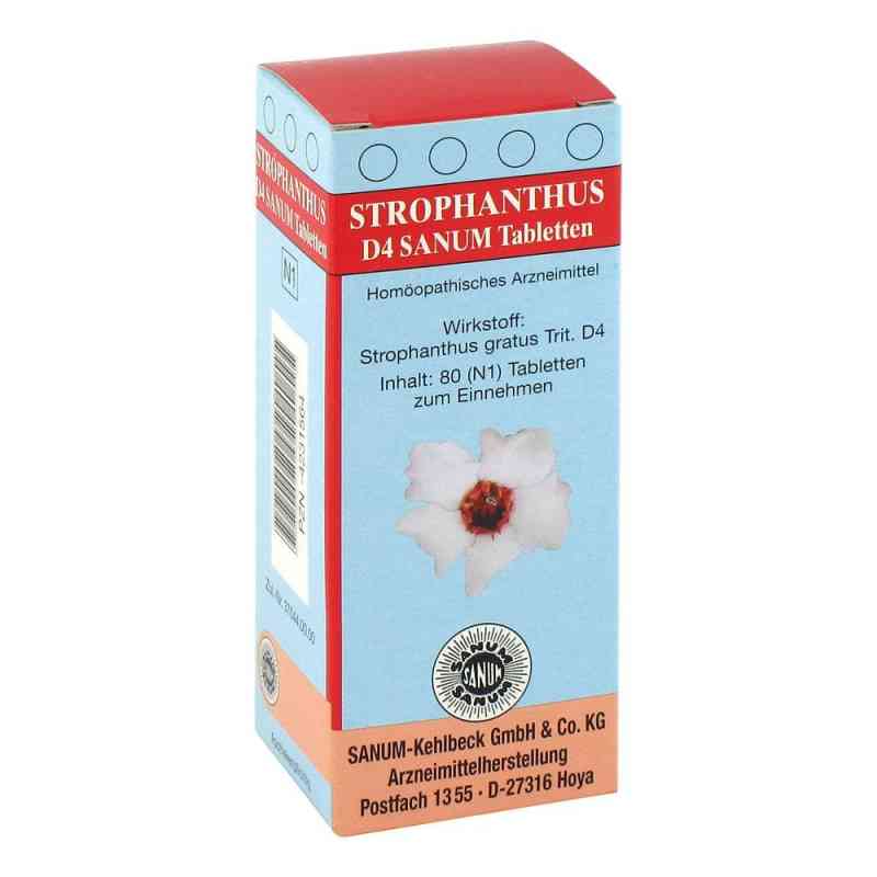 Strophanthus D4 Sanum Tabletten 80 stk von SANUM-KEHLBECK GmbH & Co. KG PZN 04231564