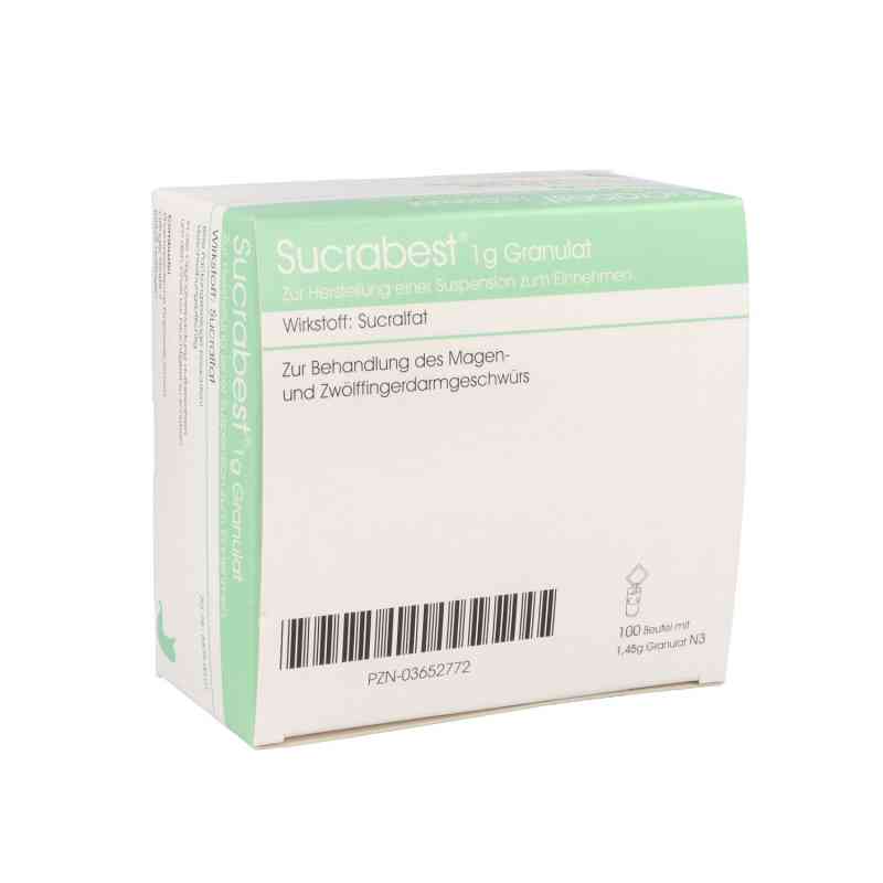 Sucrabest 1g 100 stk von COMBUSTIN Pharmazeutische Präparate GmbH PZN 03652772