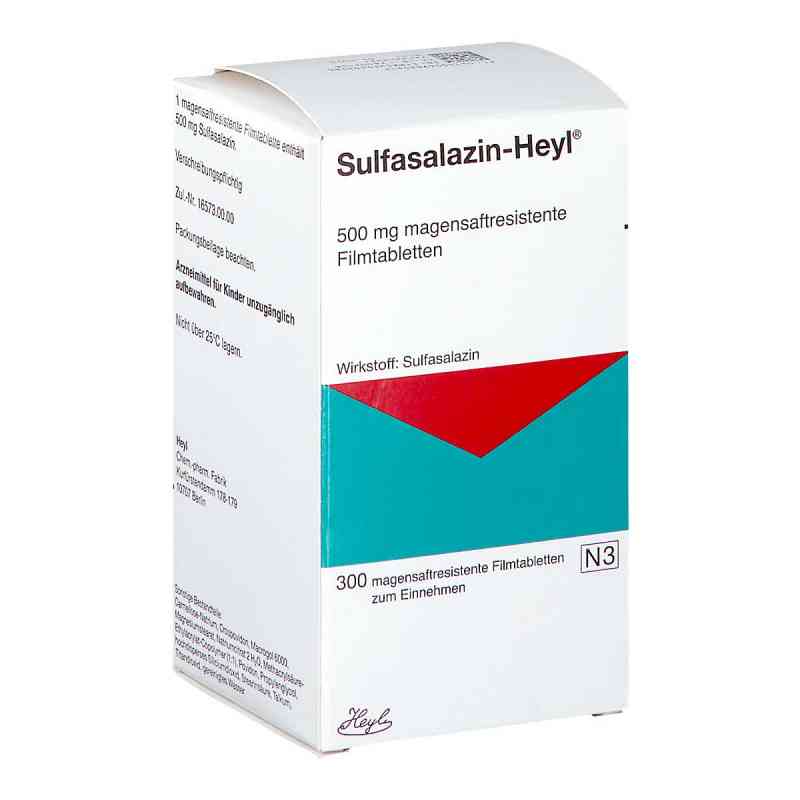 Sulfasalazin-Heyl Filmtabletten 300 stk von HEYL Chem.-pharm. Fabrik GmbH & Co.KG PZN 06983541