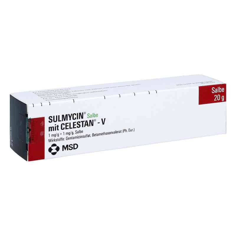 Sulmycin Salbe mit Celestan V 20 g von Organon Healthcare GmbH PZN 06160874